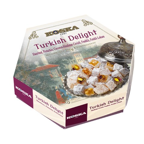 250 g Karışık (H.C.Fınd.Fıst.) Lokum